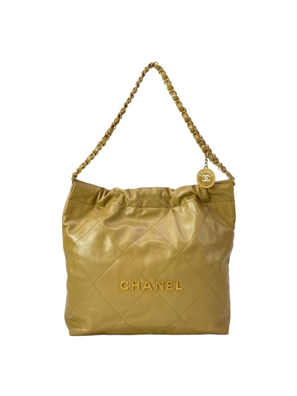Chanel Shoulder Bag Chanel 22 Small Beige